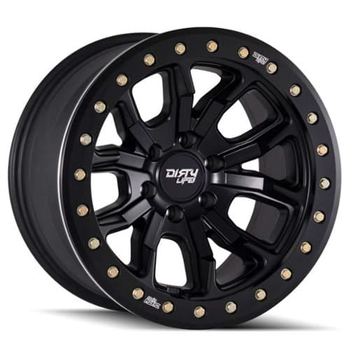 Dirty Life 9303 DT-1 Simulated Beadlock Matte Black (9303-7973MB38)