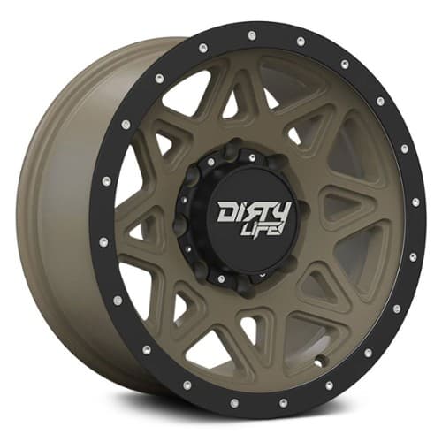 Dirty Life Theory 9305 Matte Gold w/ Matte Black lip (9305-7973MGD)