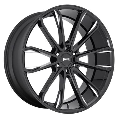 Dub Clout (S252) Gloss Black Milled (S252240089+30)
