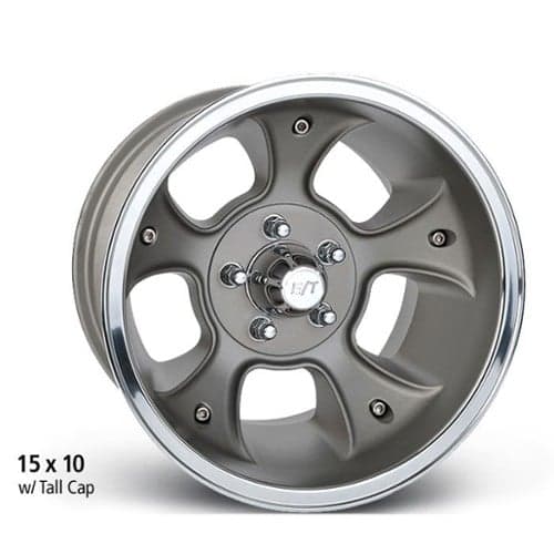 E-T Wheels Fueler (Custom) 14x5.5 3.375 ET 73 CB Polished (fuel1455C2)