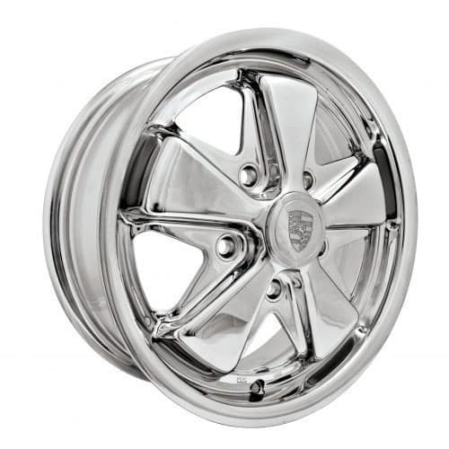 Empi 911 Alloy 17x7 40 ET 73 CB Chrome (00-9738-0)