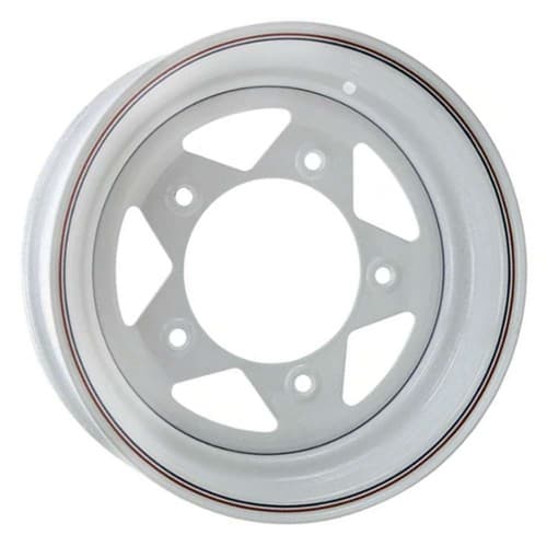 Empi VW Baja Bug 5Lug 15x8 -38 ET 73 CB White (10-1017-0)