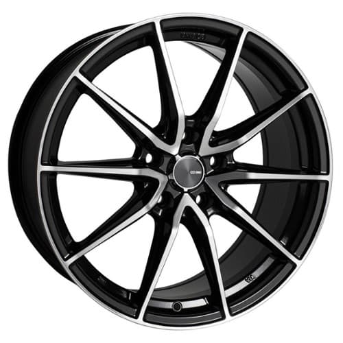 Enkei Draco 17x7.5 5x114.3 38 ET 72.56 CB Black Machined (509-775-6538BKM)
