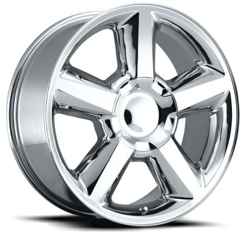 Factory Reproductions FR 31 Chevy Tahoe 20x8.5 6x139.7 30 ET 78.1 CB Chrome (31085306501)