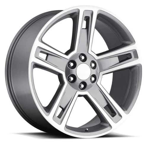 Factory Reproductions FR 34 Chevy Silverado Silverado Gray Machined Face (34290246510)
