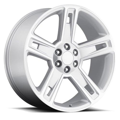 Factory Reproductions FR 34 Chevy Silverado Silverado Silver Machine Face (34290246509)