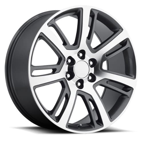 Factory Reproductions FR 48 Cadillac Escalade Gray Machined Face (48290316510)