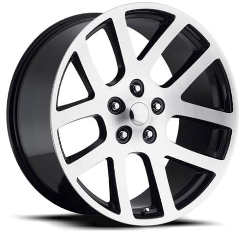 Factory Reproductions FR 60 Ram SRT10 Black Machine Face (60090255507)