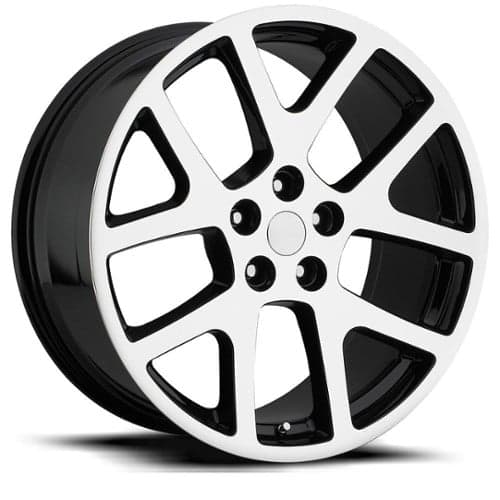 Factory Reproductions FR 64 Jeep Viper Black Machine Face (64090181507)