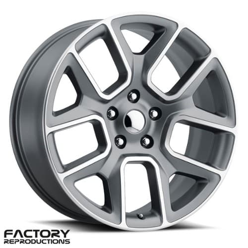 Factory Reproductions FR 76 19 Ram1500 Satin Gray/Machined Face (76290156525)