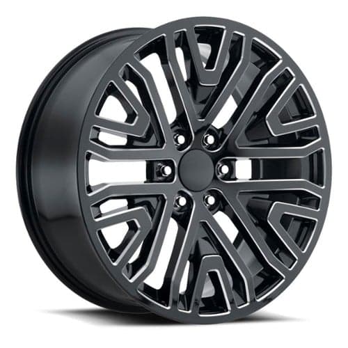 Factory Reproductions FR93 GMC MeshSplit Gloss Black Milled (93290286513)