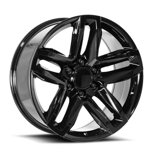 Factory Reproductions FR94 Z71 Split 5 Spoke Gloss Black (94090156502)
