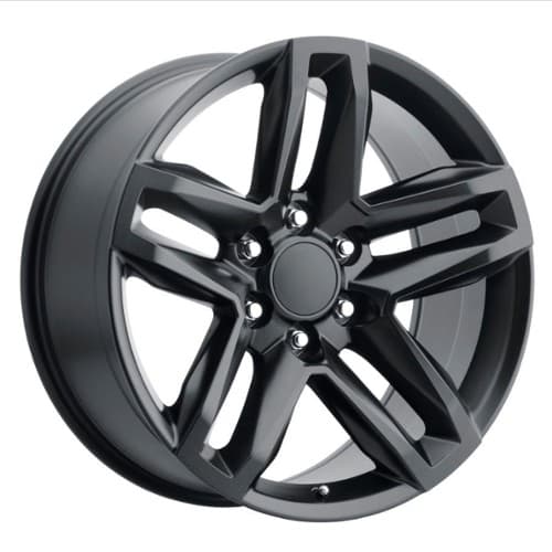 Factory Reproductions FR94 Z71 Split 5 Spoke Satin Black (94090156503)