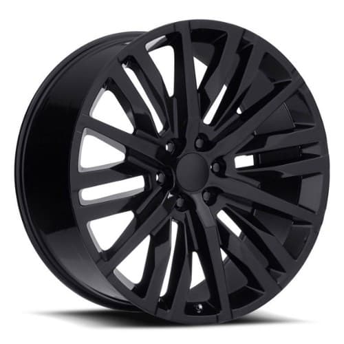 Factory Reproductions FR 97 GMC Split-6 Spoke Gloss Black (97290286502)
