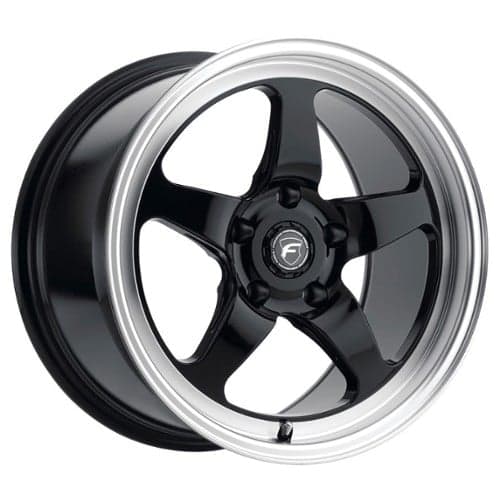 Forgestar D5 Drag 17x5 5x139.7 -19 ET 78.1 CB Gloss Black Machined (F0917C088N19)