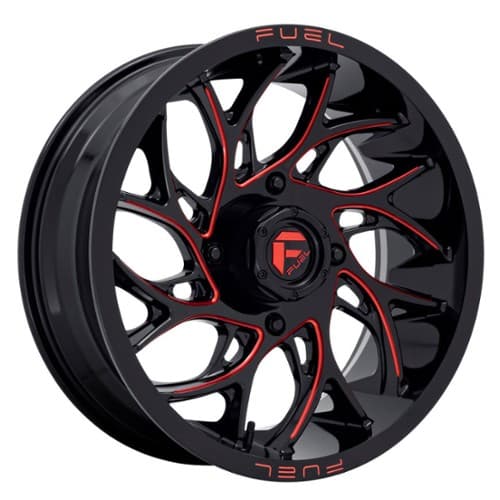 Fuel UTV D779 Runner Gloss Black Milled Candy Red (D7791870A544)