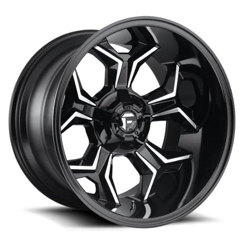 Fuel Avenger D606 20x10 6x135/6x139.7 -18 ET 106.1 CB Gloss Black & Milled (D60620009847)