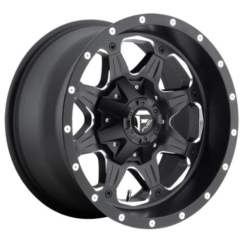 Fuel Boost D534 18x9 5x114.3/5x127 1 ET 78.1 CB Matte Black & Milled (D53418902650)