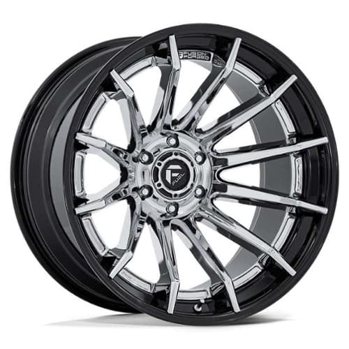 Fuel Burn FC403 20x9 6x135 1 ET 87.1 CB Chrome Black Lip (FC403PB20906301)