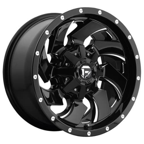 Fuel Cleaver D574 Gloss Black & Milled (D57417902645)