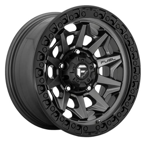 Fuel D716 Covert Matte Gunmetal Black Bead Ring (D71615806537)