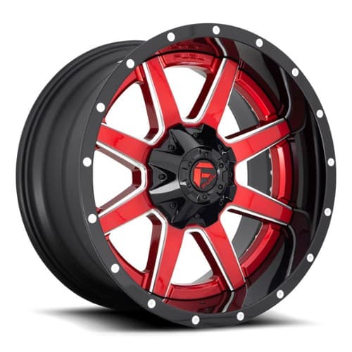 Fuel Maverick D260 Red with Gloss Black Lip (D25020009847)