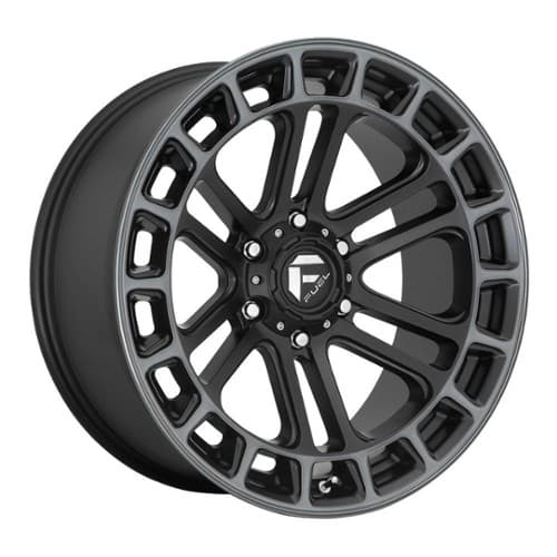 Fuel D720 Heater Matte Black Double Dark Tint Machined (D72020908950)