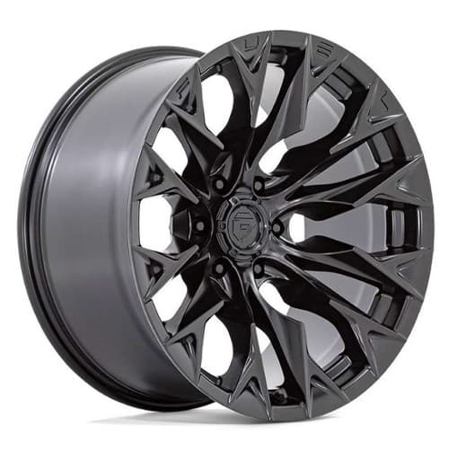 Fuel D804 Flame 6 22x12 6x139.7 -44 ET 106.1 CB Blackout (D80422208447)