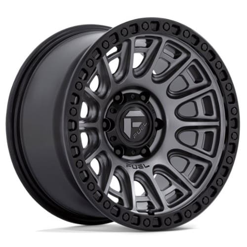 Fuel D835 Cycle Matte Gunmetal w/Black Ring (D83517908445)