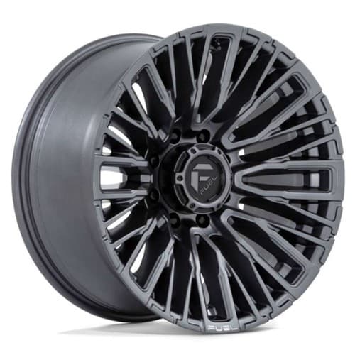 Fuel D848 Rebar 8 20x10 8x165.1 -18 ET 125.1 CB Matte Gunmetal (D84820008247)