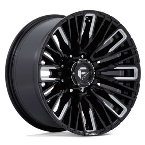 Fuel D849 Rebar 8 20x10 8x165.1 -18 ET 125.1 CB Gloss Black Milled (D84920008247)