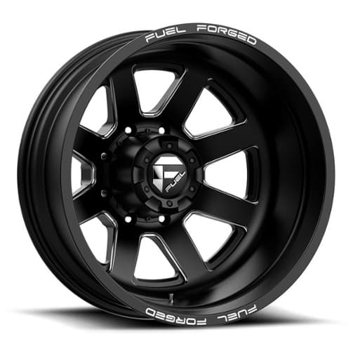 Fuel DE09 FF09D Dually 8 Rear Matte Black Milled (DE0920829235)