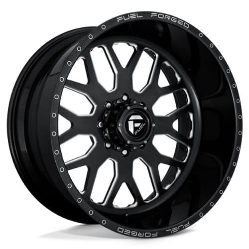 Fuel DE19 FF19D SSF Gloss Black Milled (DE192220A845)