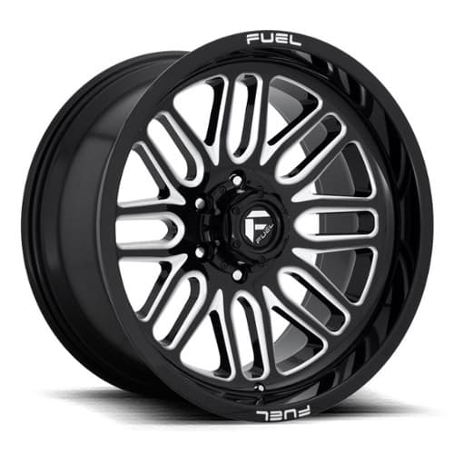 Fuel Ignite D662 20x10 8x170 -18 ET 125.1 CB Gloss Black & Milled (D66220001747)