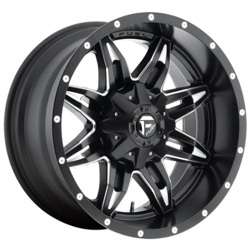Fuel Lethal D567 Black & Milled (D56715800437)