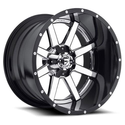 Fuel Maverick D260 Chrome with Gloss Black Lip (D26024409845)