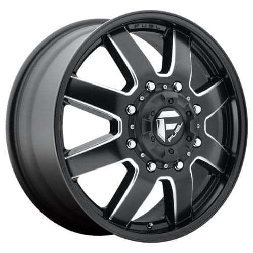 Fuel Maverick Dually Front D538 Matte Black Milled (D538176582F)