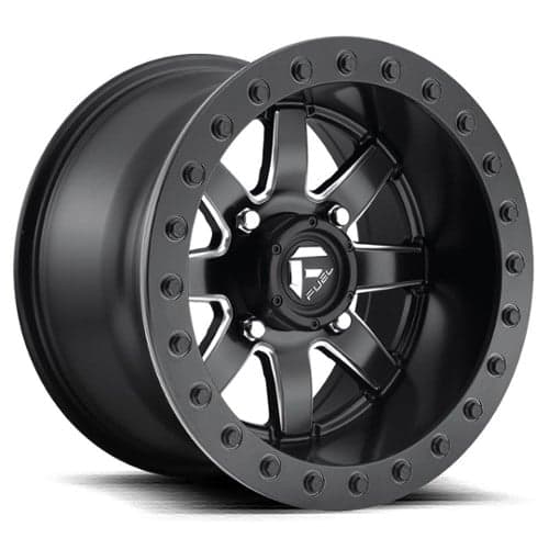 Fuel UTV Maverick Beadlock D938 UTV Black & Milled (D9381870A555)