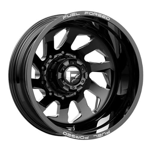 Fuel Mono DD39 Dually Rear Black Milled (DE392082A935R)