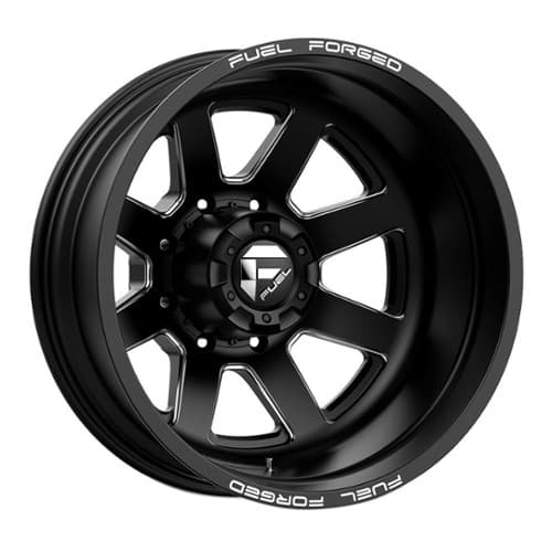 Fuel Mono DE092 Dually Rear Matte Black Milled (DE0922829235)
