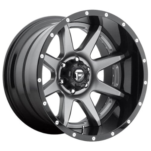 Fuel Rampage D238 20x10 6x135 -19 ET 87.1 CB Matte Gunmetal Black Lip (D23820008947)