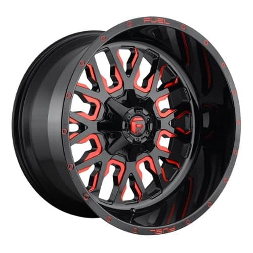Fuel Stroke D612 Gloss Black with Candy Red (D61217902645)
