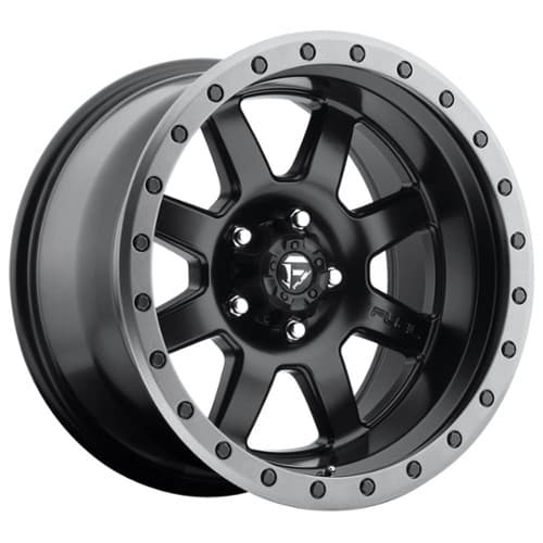 Fuel Trophy D551 20x9 6x135 1 ET 87.1 CB Matte Black with Anthracite Ring (D55120908950)