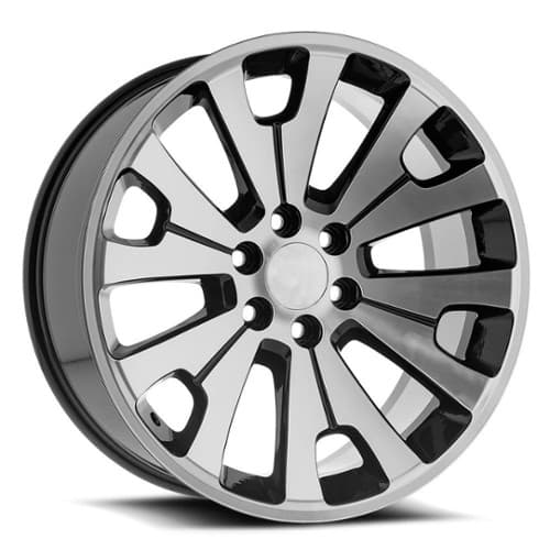 O.E. Revolution G-12 22x9 6x139.7 24 ET 78.1 CB Gloss Black Machined (G122290655+24GBM)