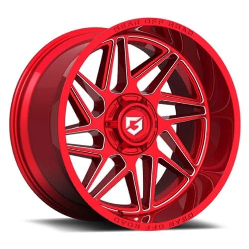 Gear Off Road 761RM Ratio Gloss Red Milled (761RM-2108719)