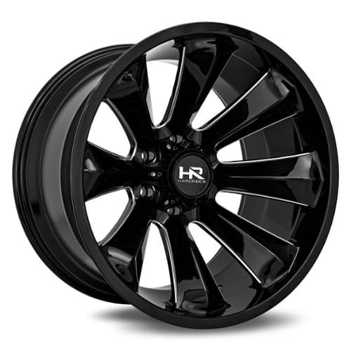 Hardrock Offroad H506 Xplosive Xposed Gloss Black Milled (H506-201036119BM)