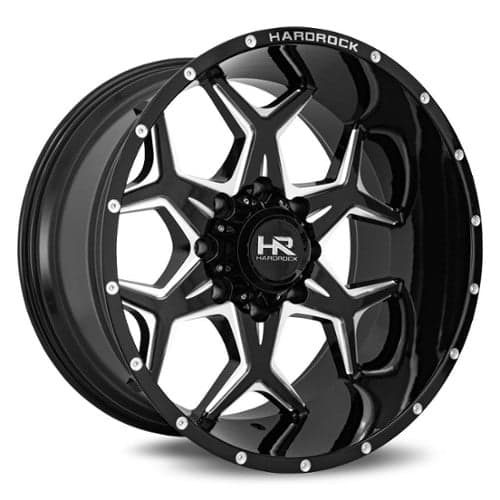Hardrock Offroad H507 Reckless Xposed Gloss Black Milled (H507-201036119BM)
