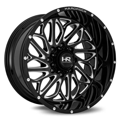 Hardrock Offroad H508 BlackTop Xposed Gloss Black Milled (H508-201073119BM)