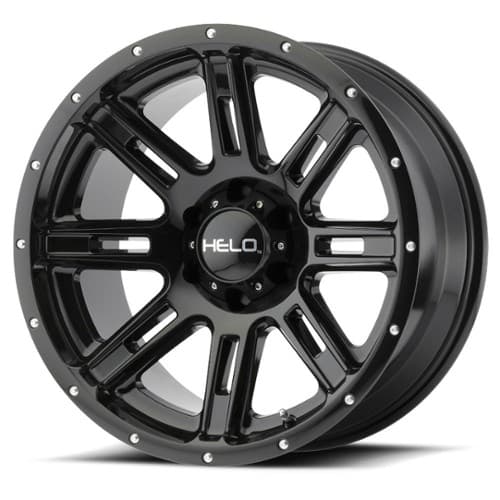Helo HE900 20x10 5x127 -24 ET 72.56 CB Gloss Black (HE90021050324N)