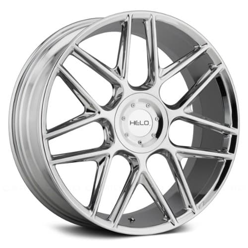 Helo HE912 20x8.5 Blank 5 Lug/Blank 6 Lug 20 ET 72.56 CB Chrome (HE91228500220)